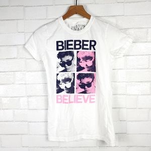 3/$25 Justin Bieber Graphic Tee | Size M